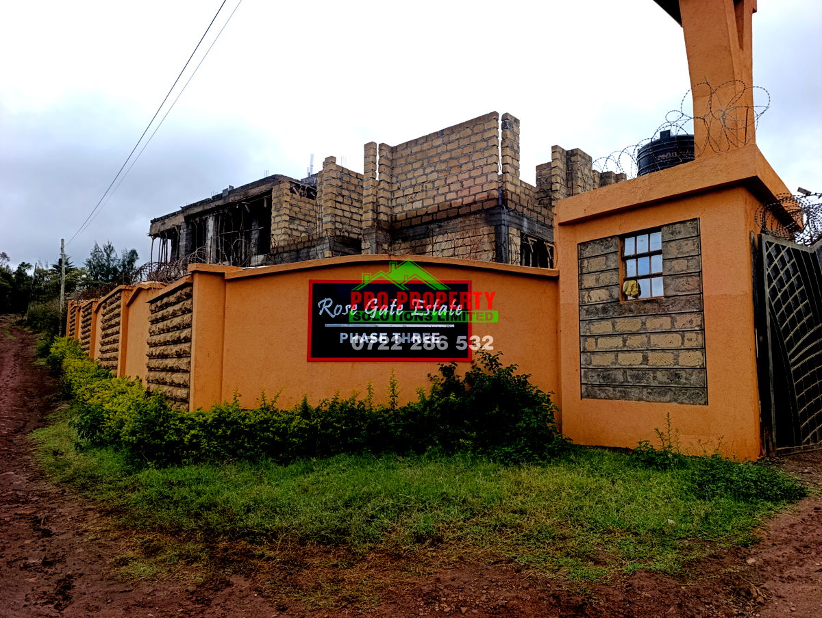 Residential Plot for Sale in Kikuyu, Lusigetti