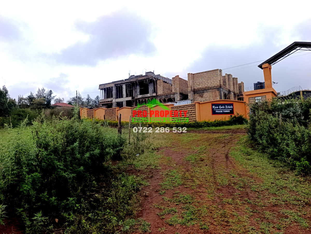Residential Plot for Sale in Kikuyu, Lusigetti