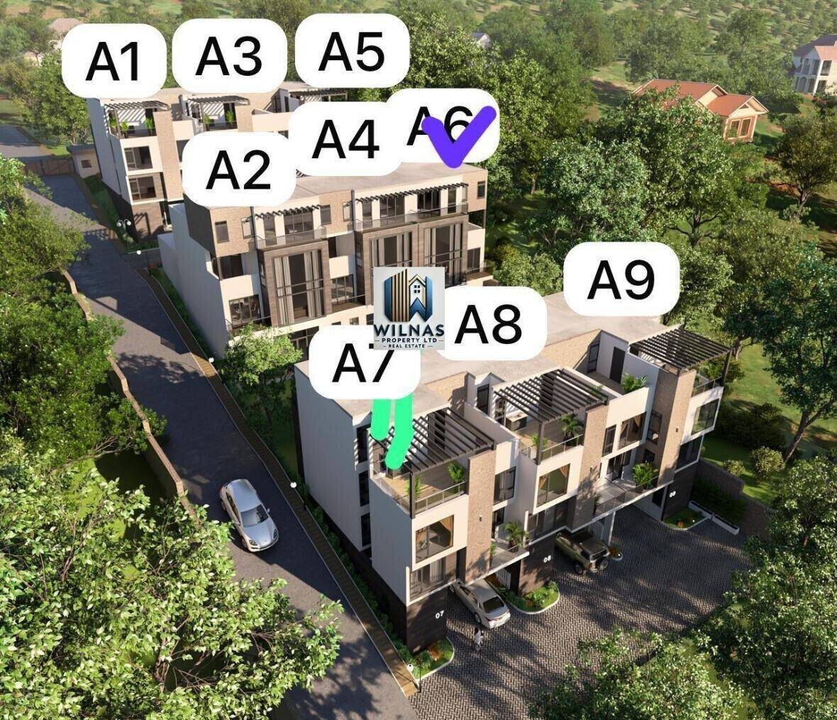 4BR Townhouse with DSQ & Pool in 15-Unit Estate - Kitisuru