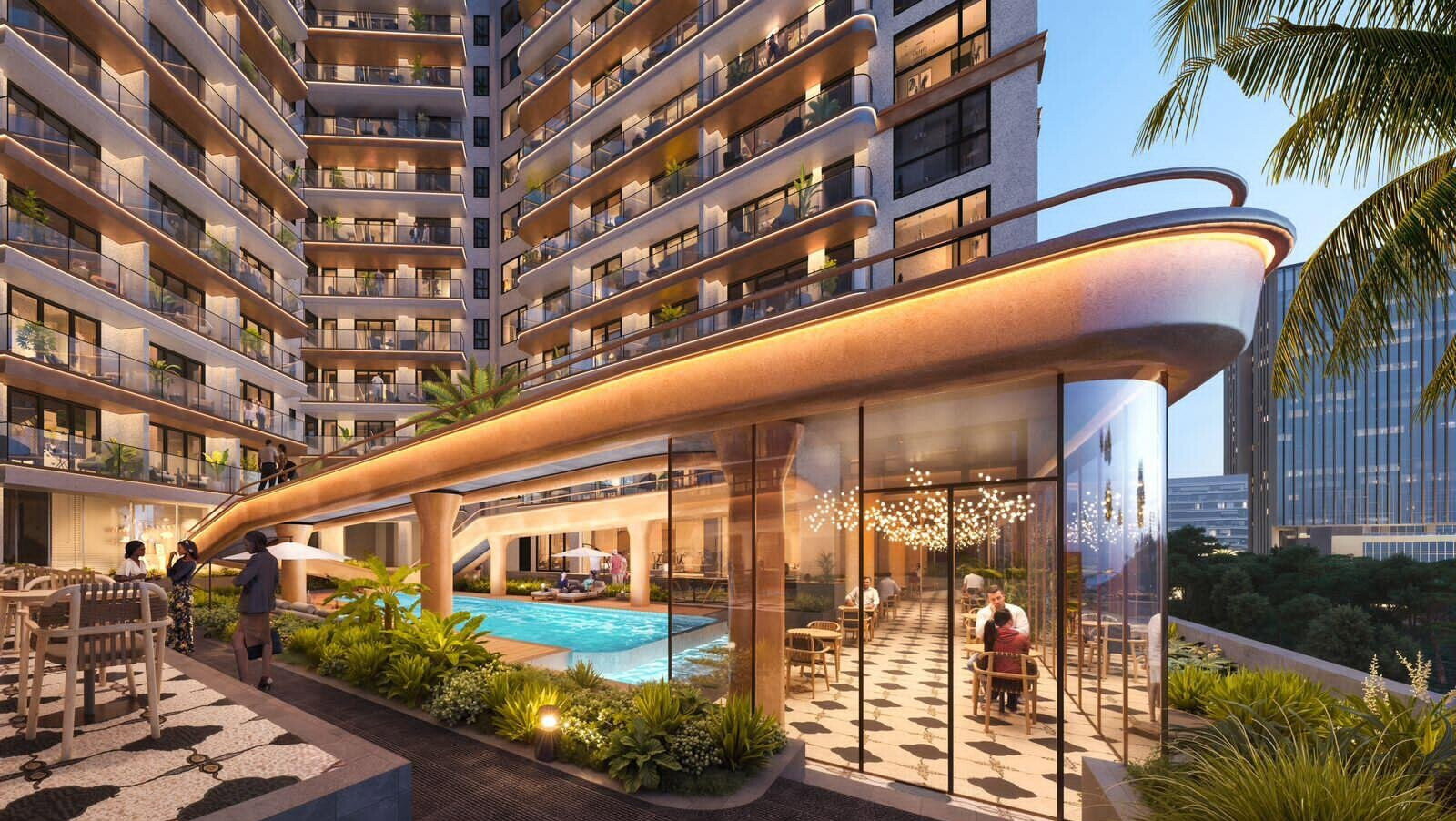 Studio Off-Plan with Golf & Pool Access - Westlands