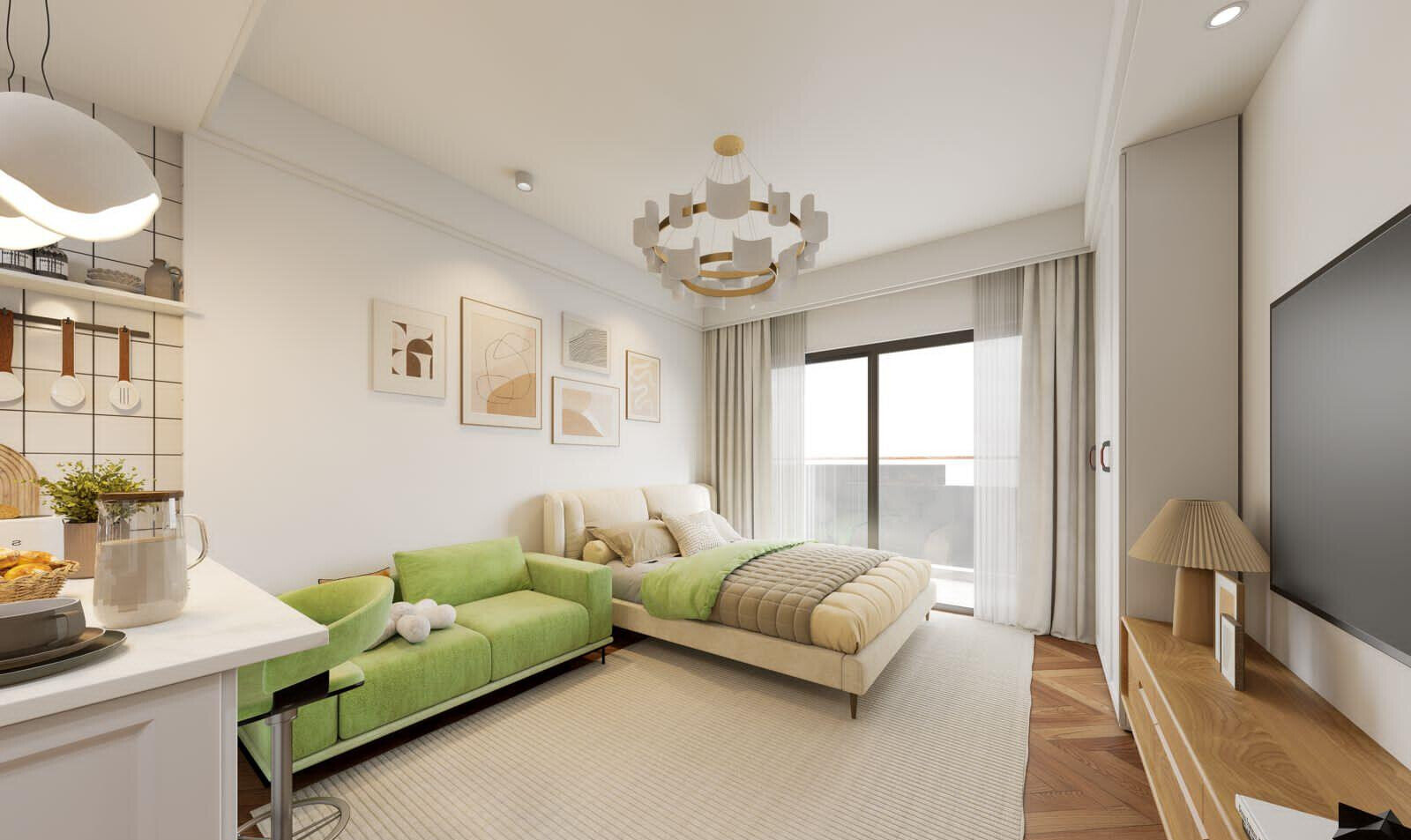 Studio Off-Plan with Golf & Pool Access - Westlands