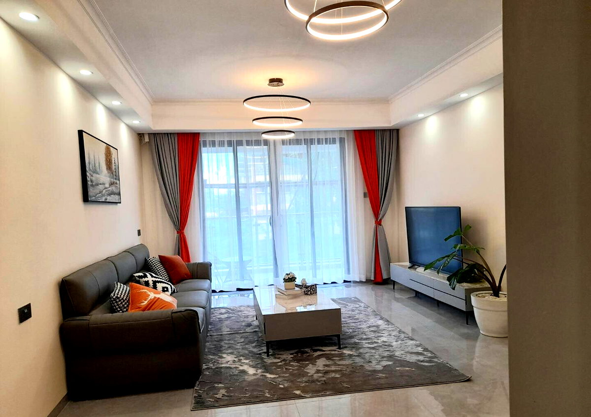 2BR Ready Apartment with Heated Pool & Rooftop Coffee Bar - Kilimani