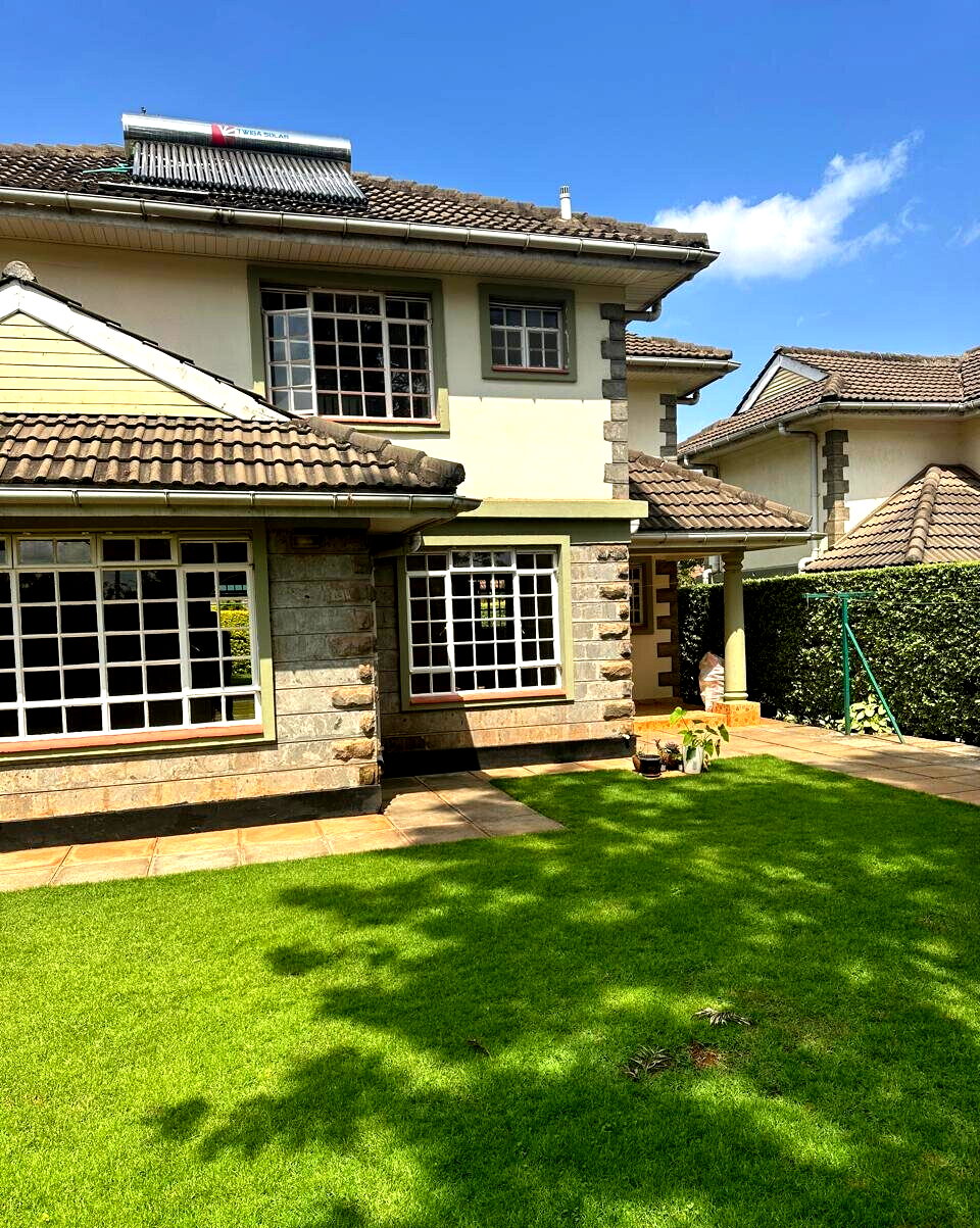 4-Bed Edenville Townhouse Near Kiambu Institute - Muthaiga