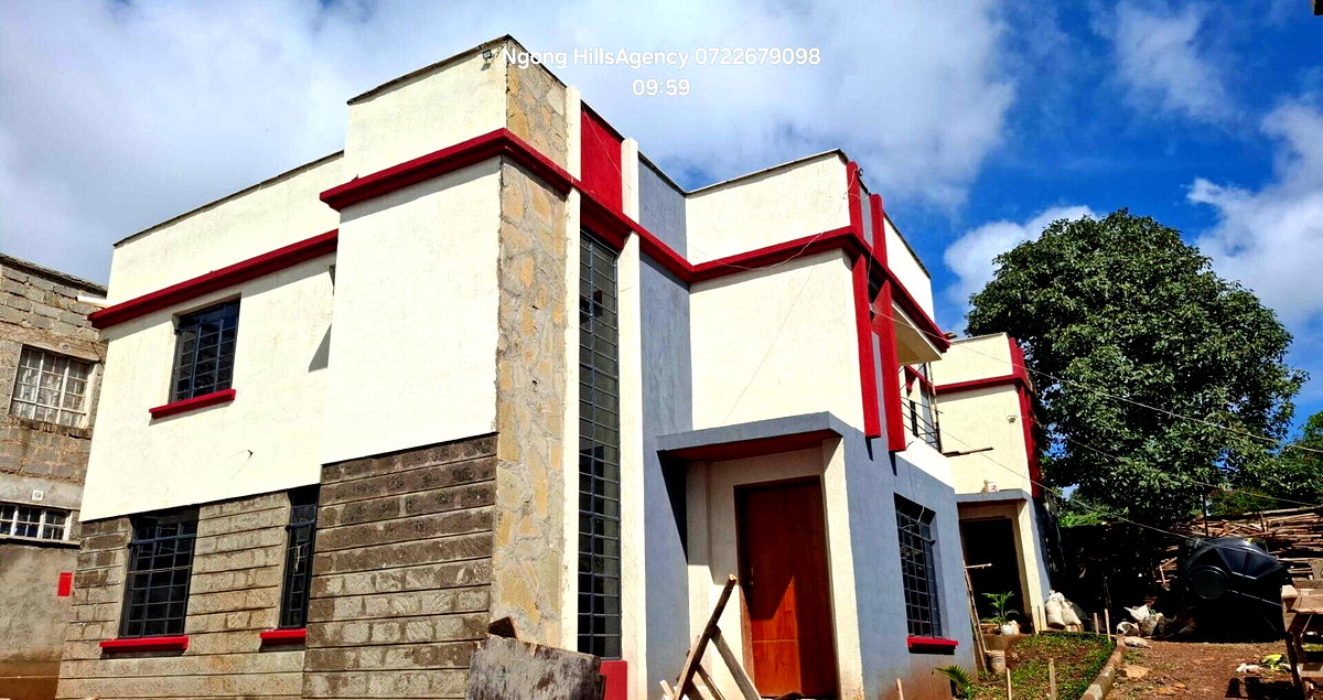 4BR Townhouse with Flat Roof & Guest Ensuite - Ngong Hills