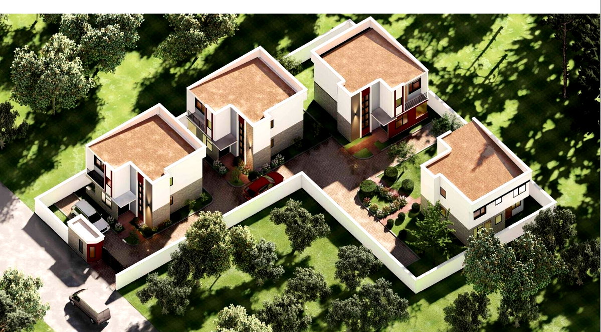 4BR Townhouse with Flat Roof & Guest Ensuite - Ngong Hills