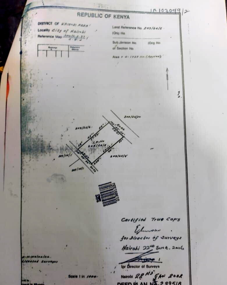1-Acre Westlands Plot for KSh 550M