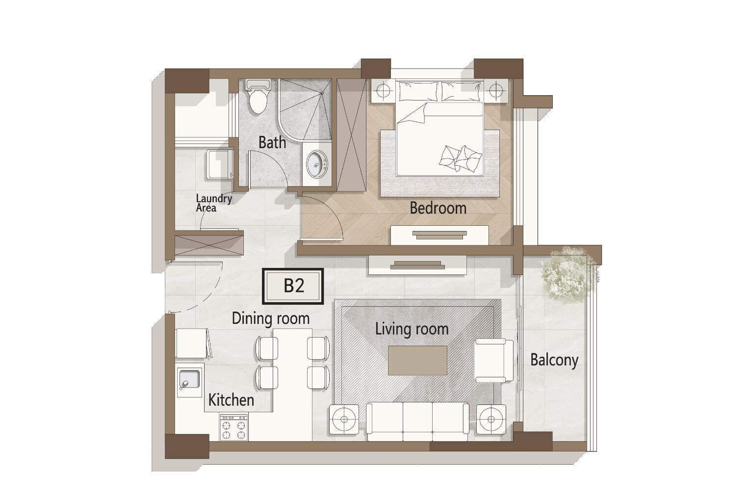 1BR + Study with City Views & Pool - Capital Garden, Kilimani