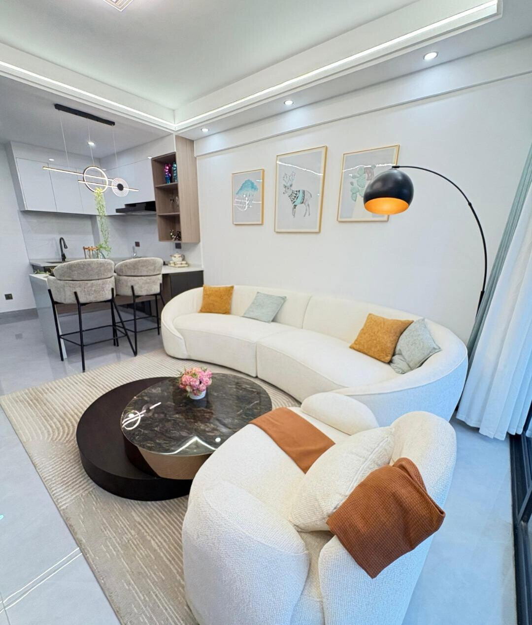1BR + Study with City Views & Pool - Capital Garden, Kilimani