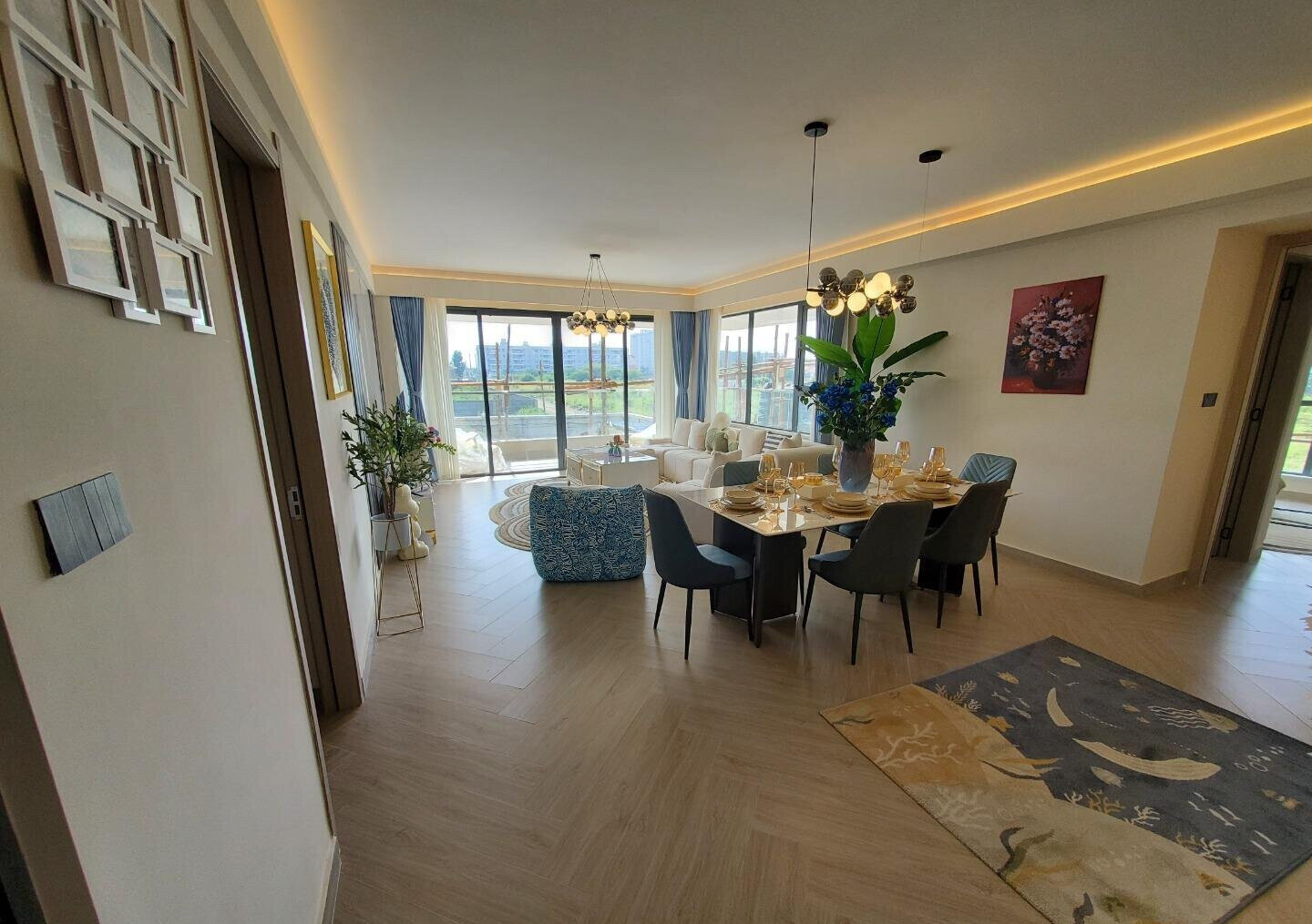 3BR with DSQ & National Park Views - Syokimau