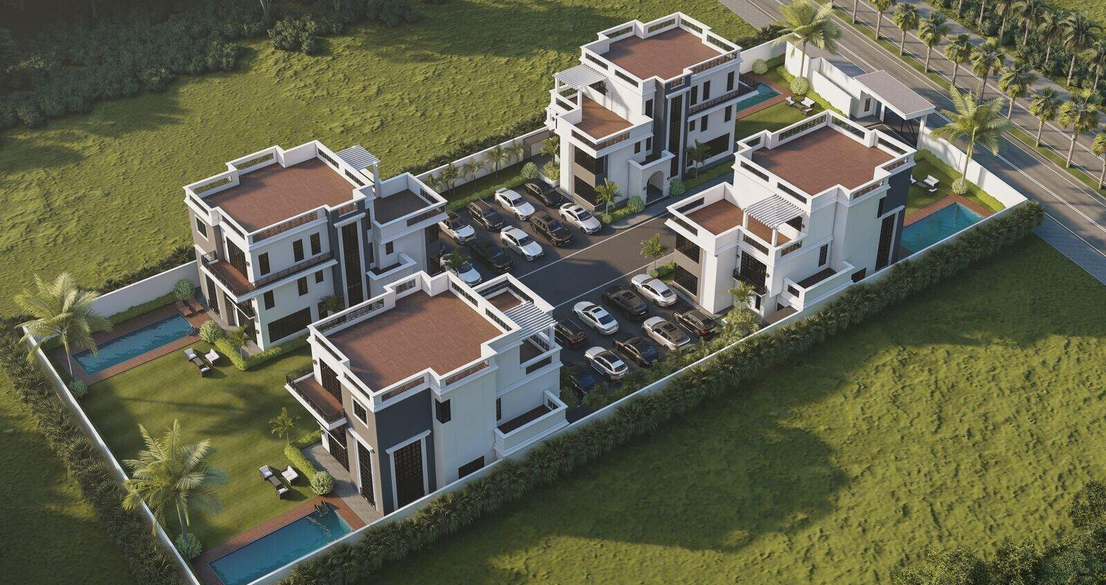 Quarter-Acre Villa with Private Pool & Gym - Lavington
