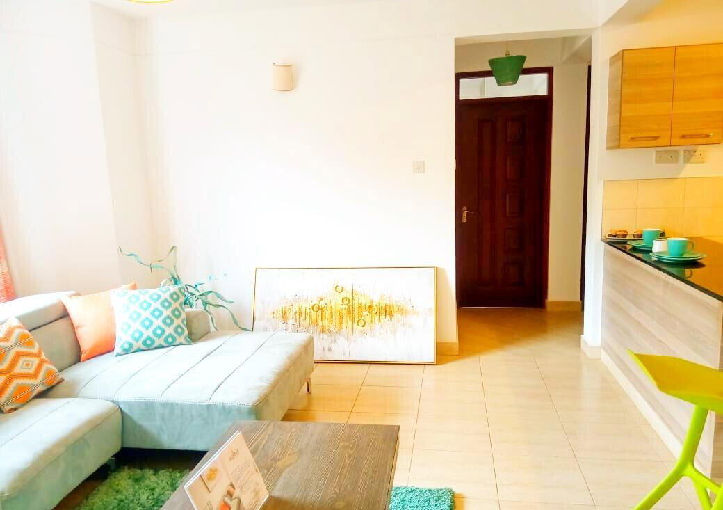 Bright 2BR with Solar Heating on Naivasha Road - Dagoretti