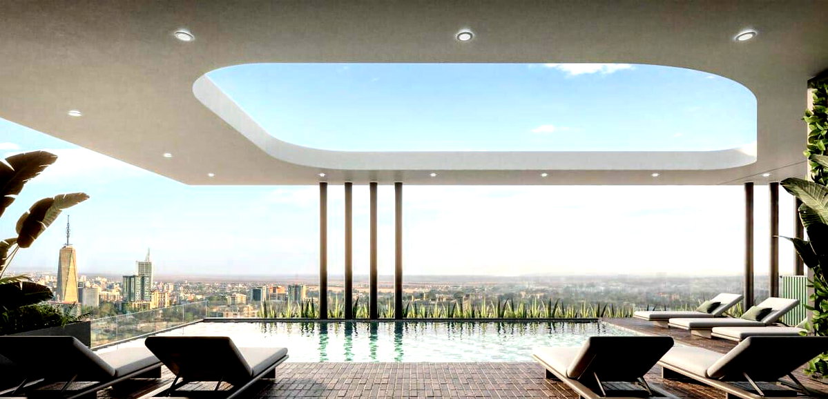 1BR Apartment 180m from Nairobi Hospital - Upper Hill