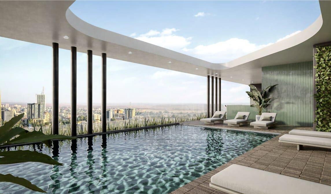 1BR Apartment 180m from Nairobi Hospital - Upper Hill