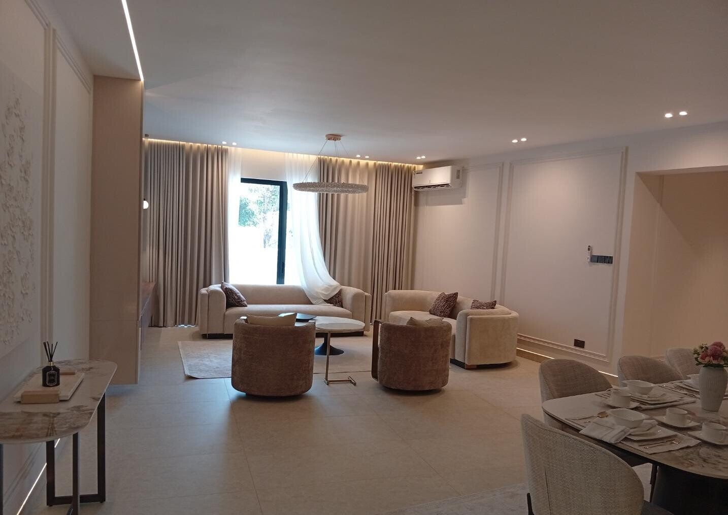 3BR All-Ensuite with Walk-In Closet & Gym Access - Nyali