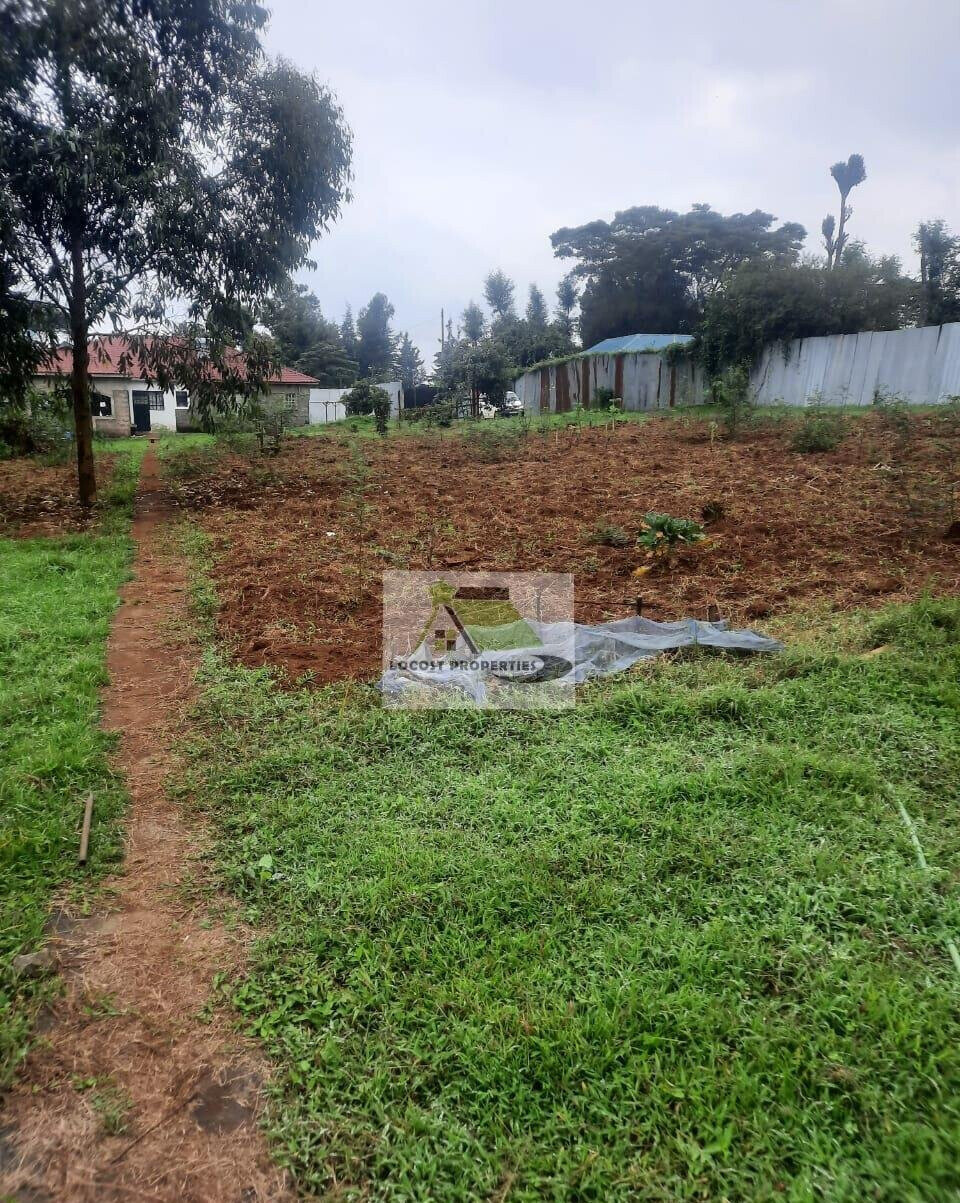 1/2 Acre Land in Limuru with 80% Finished House