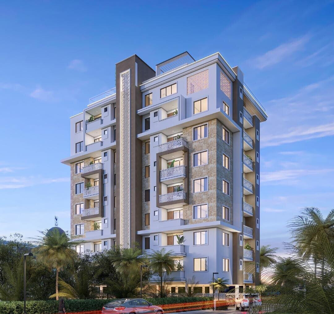 3BR Ensuite Apartment with DSQ & Lift - Bombolulu, Mombasa