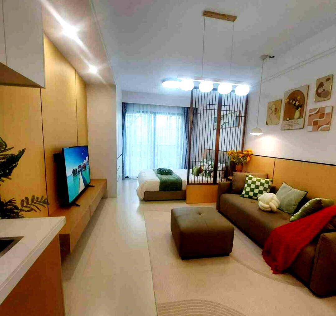 Studio Apartment with Rooftop Pool & Gym - Muthithi Road, Westlands