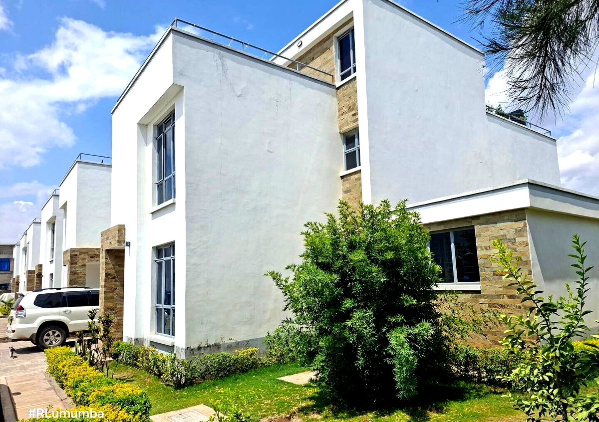 4BR Townhouse with Study & Borehole - 400m Off Tarmac, Syokimau