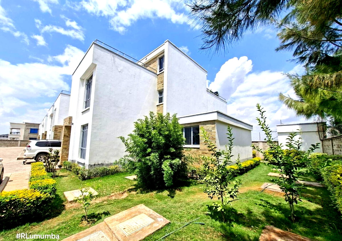 4BR Townhouse with Study & Borehole - 400m Off Tarmac, Syokimau