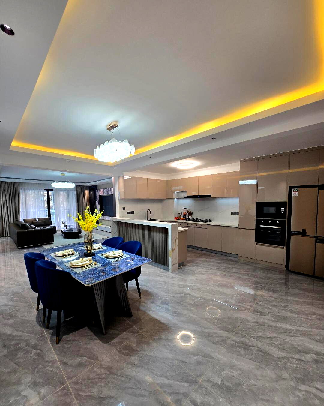 3BR with Study, DSQ & 180° Views - Kileleshwa