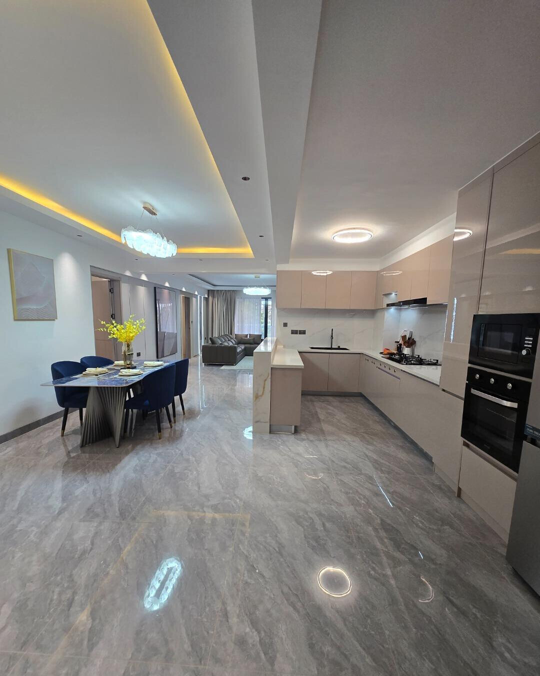 3BR with Study, DSQ & 180° Views - Kileleshwa