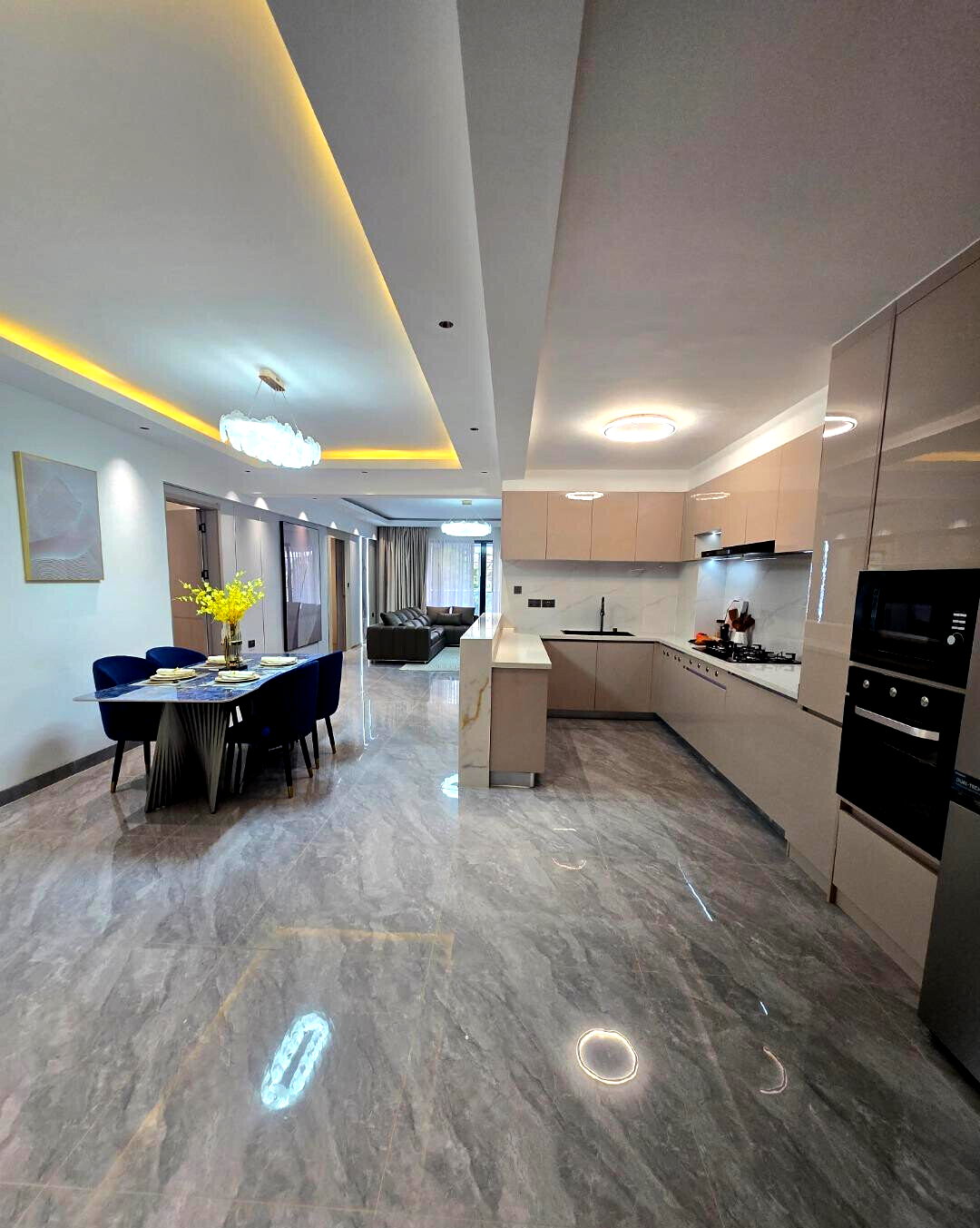 3BR with Study, DSQ & 180° Views - Kileleshwa