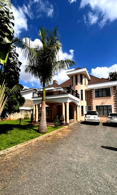 5-Bed Townhouse with Home Office & Private Gym - Kahawa Sukari