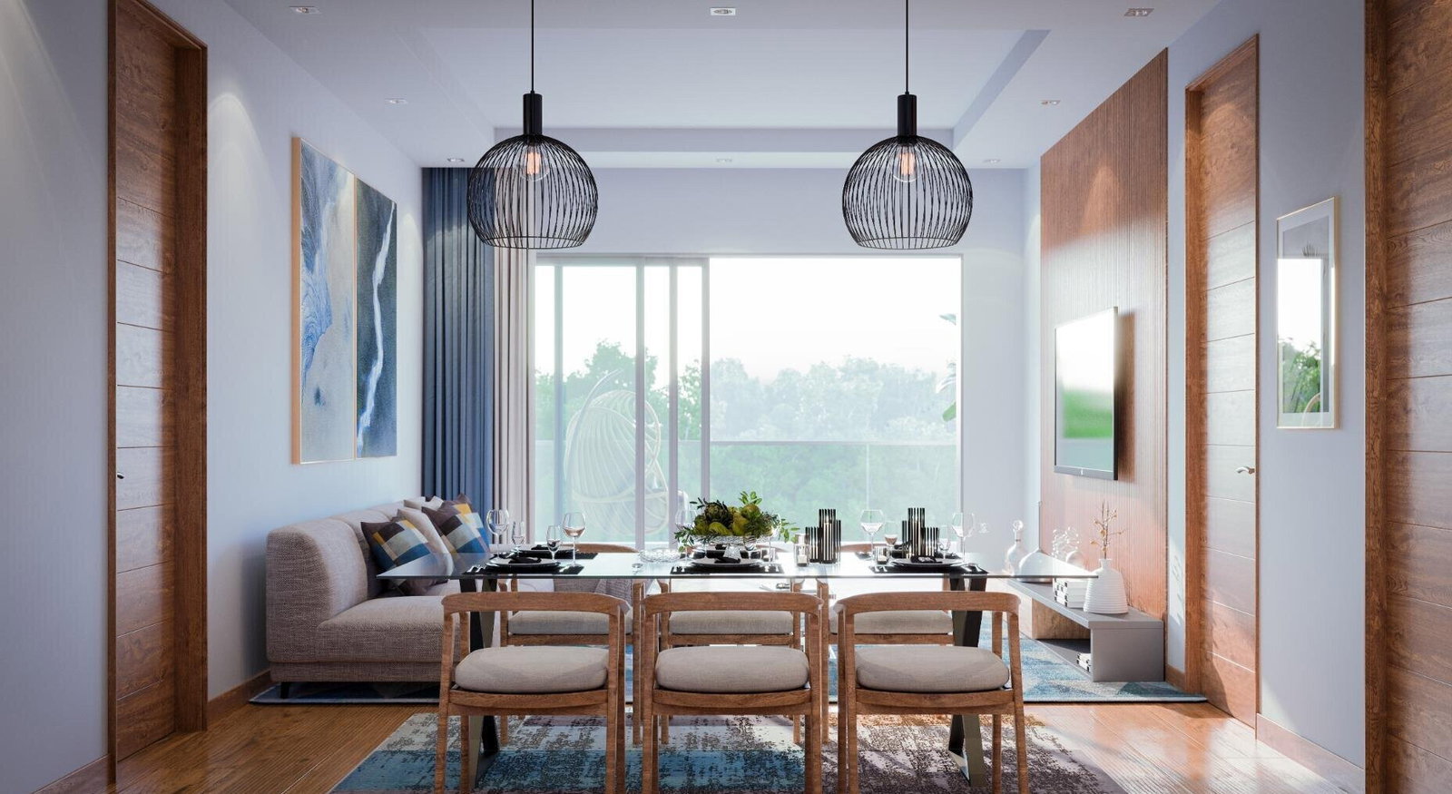 2BR Riverside Apartment with Private DSQ & Panoramic Views – The Saruni