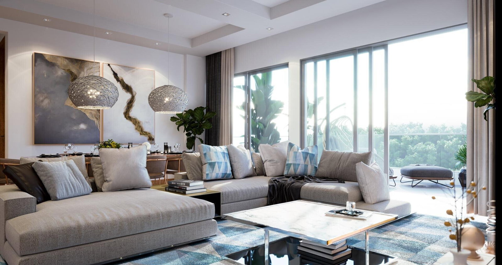 2BR Riverside Apartment with Private DSQ & Panoramic Views – The Saruni