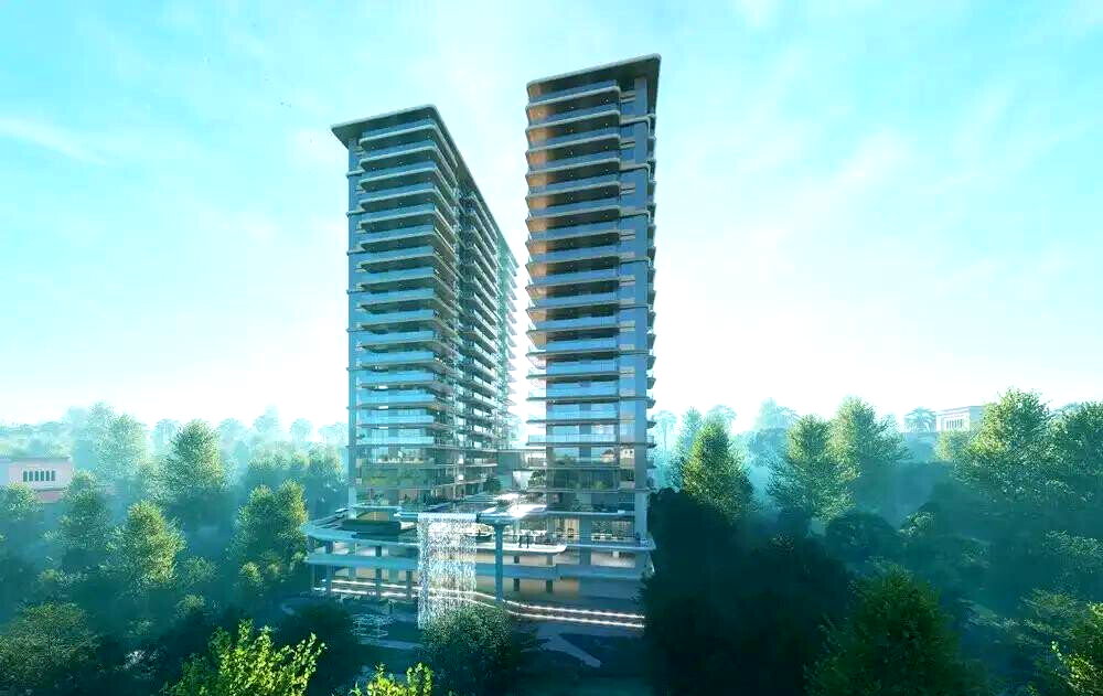 3BR + DSQ Off-Plan with Heated Pool & Forest Edge - Westlands