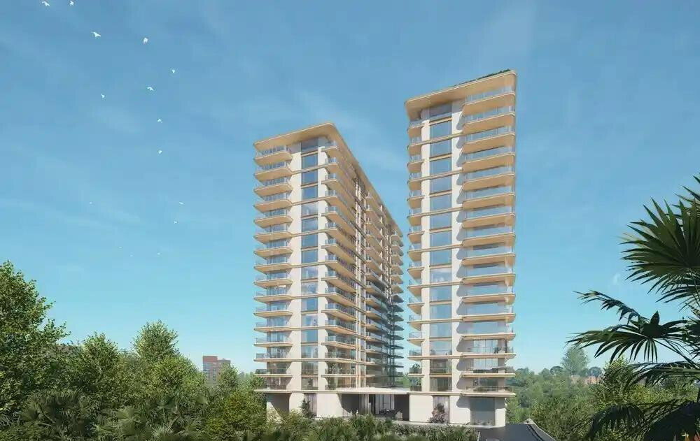 3BR + DSQ Off-Plan with Heated Pool & Forest Edge - Westlands