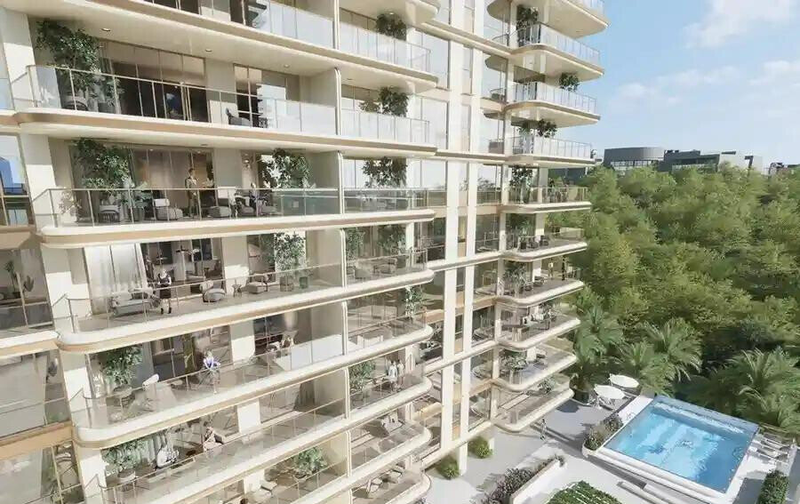 3BR + DSQ Off-Plan with Heated Pool & Forest Edge - Westlands