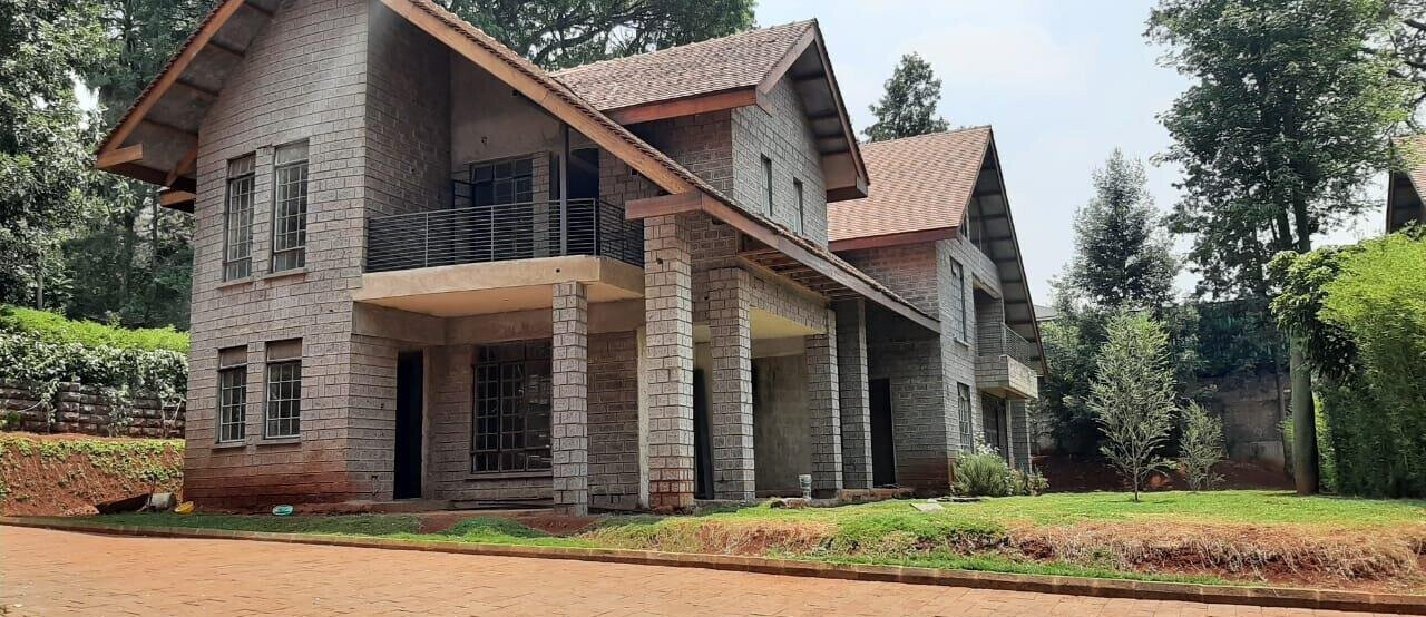 Unfinished 5-Ensuite Townhouse with Private Garden - Loresho