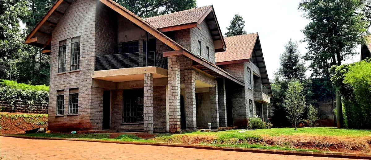 Unfinished 5-Ensuite Townhouse with Private Garden - Loresho