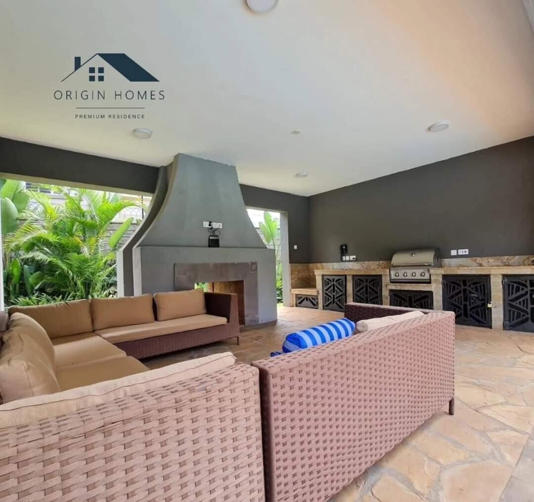 New 5BR Townhouse with Pool, Gym & UN Security Approval - Kitisuru