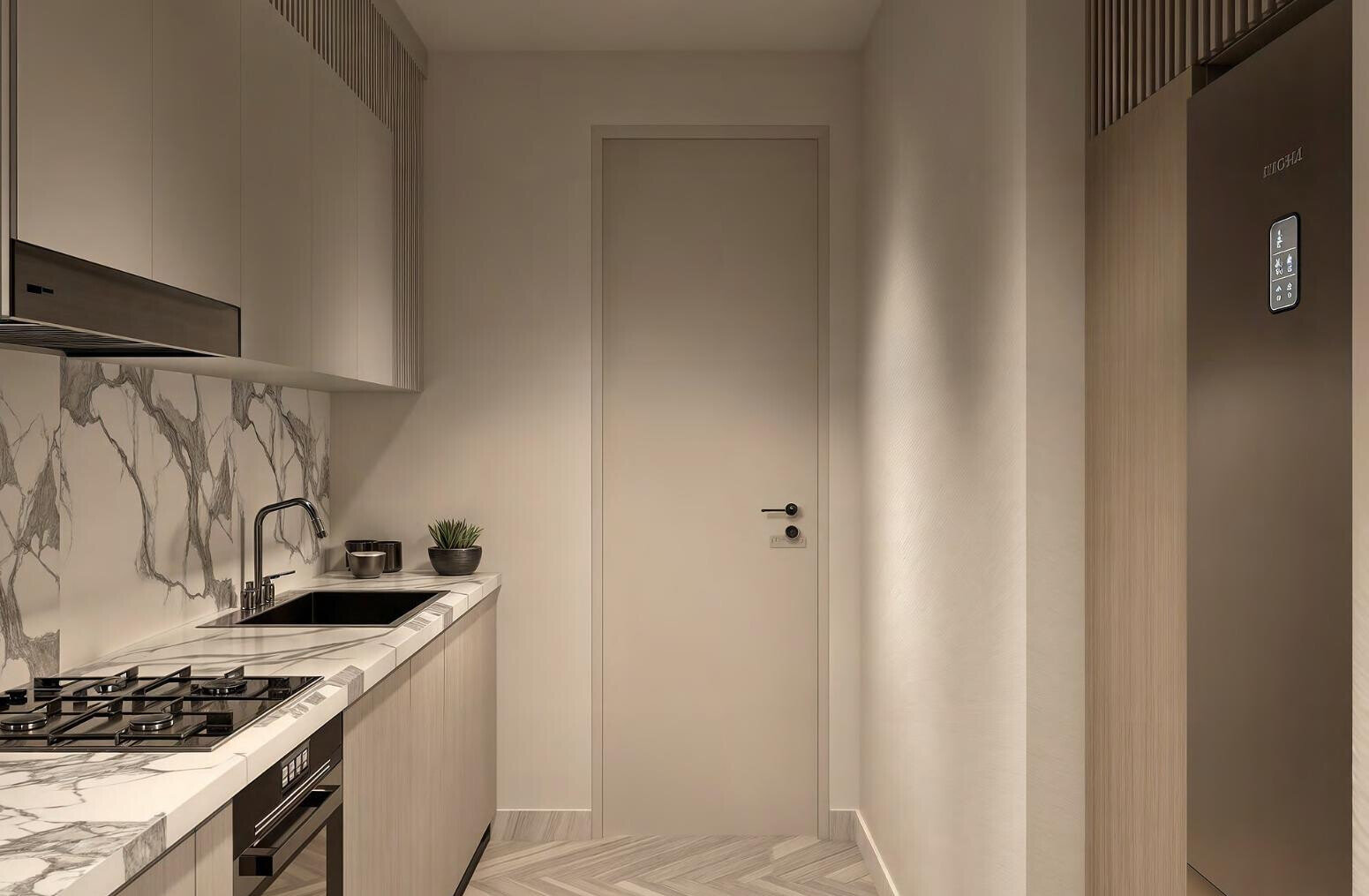 1BR+Study Off-Plan with Heated Rooftop Pool & Forest Views - Westlands