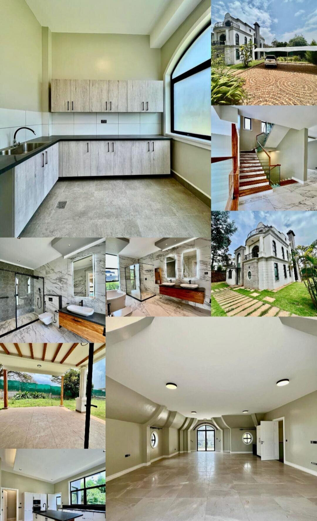 5-Bed Townhouse with Restaurant & Cabanas - Loresho