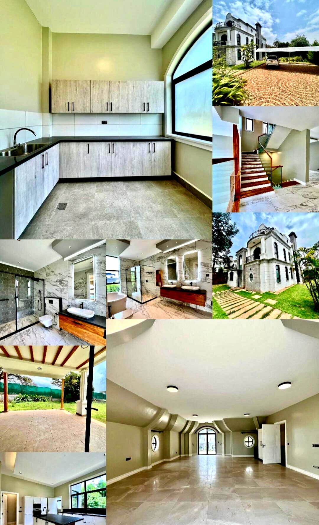 5-Bed Townhouse with Restaurant & Cabanas - Loresho