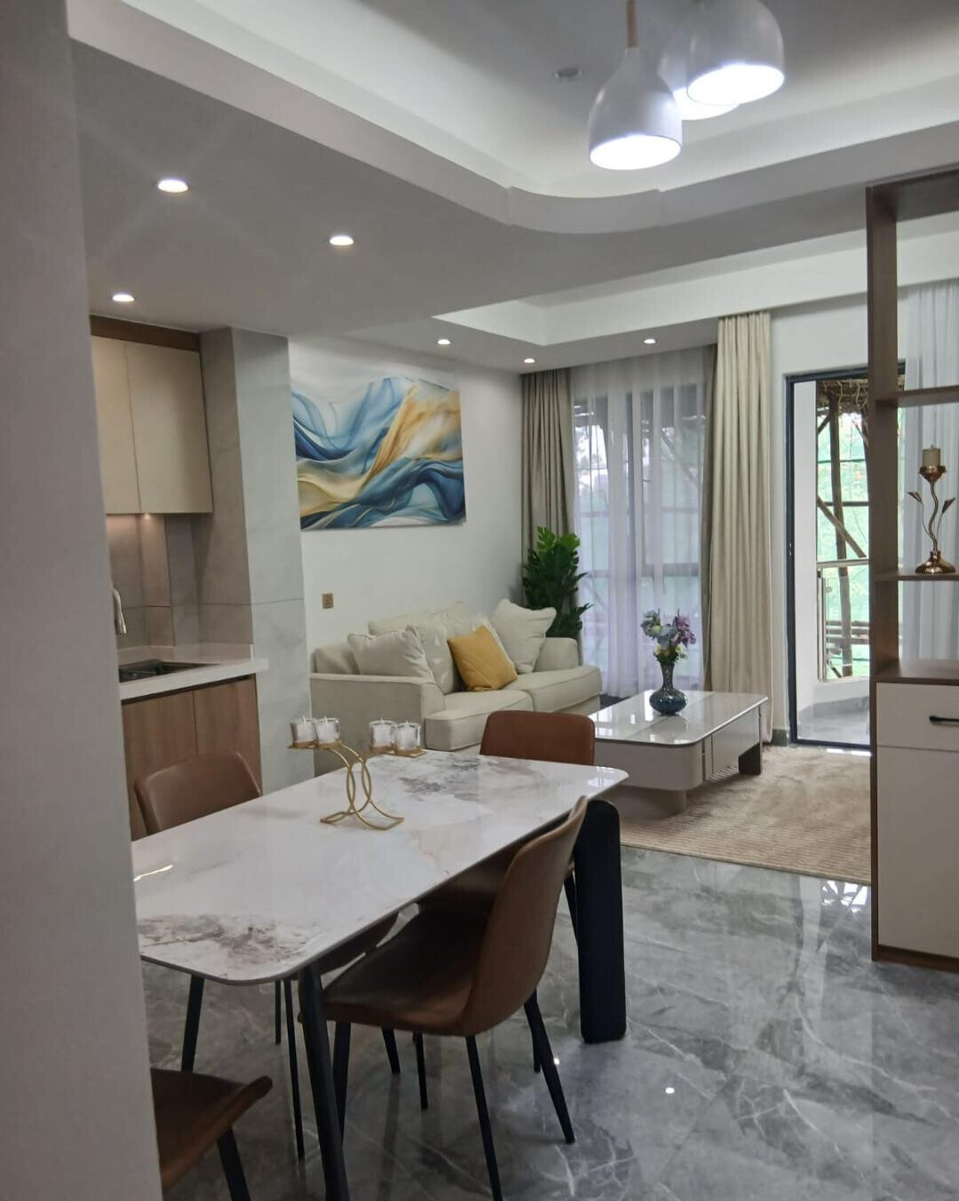 1BR Off Ngong Road with Heated Pool & Rooftop Terrace - Kilimani