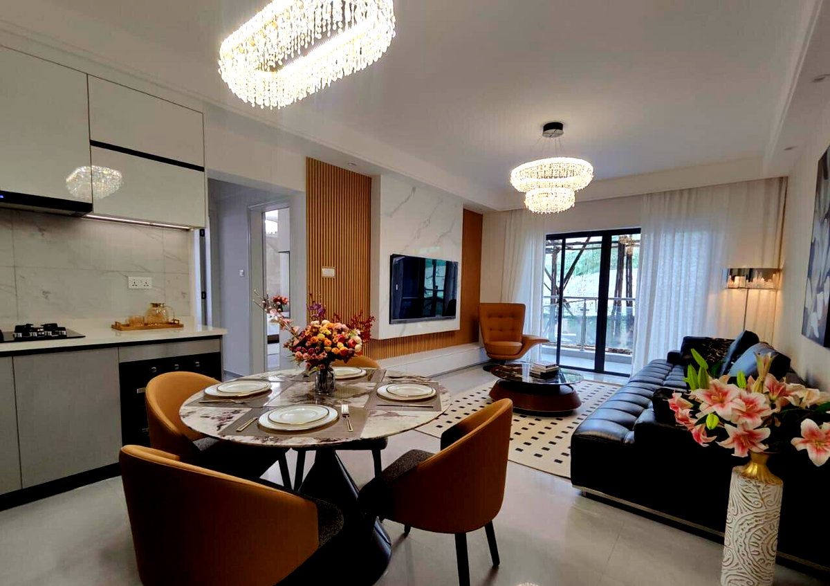2BR with Infinity Pool & Rooftop Coffee House - Kilimani