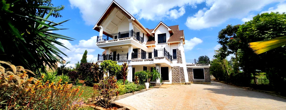 5BR All-Ensuite Villa with Jacuzzi & Golf Views - Thika Greens