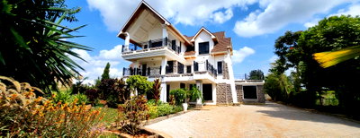 5BR All-Ensuite Villa with Jacuzzi & Golf Views - Thika Greens