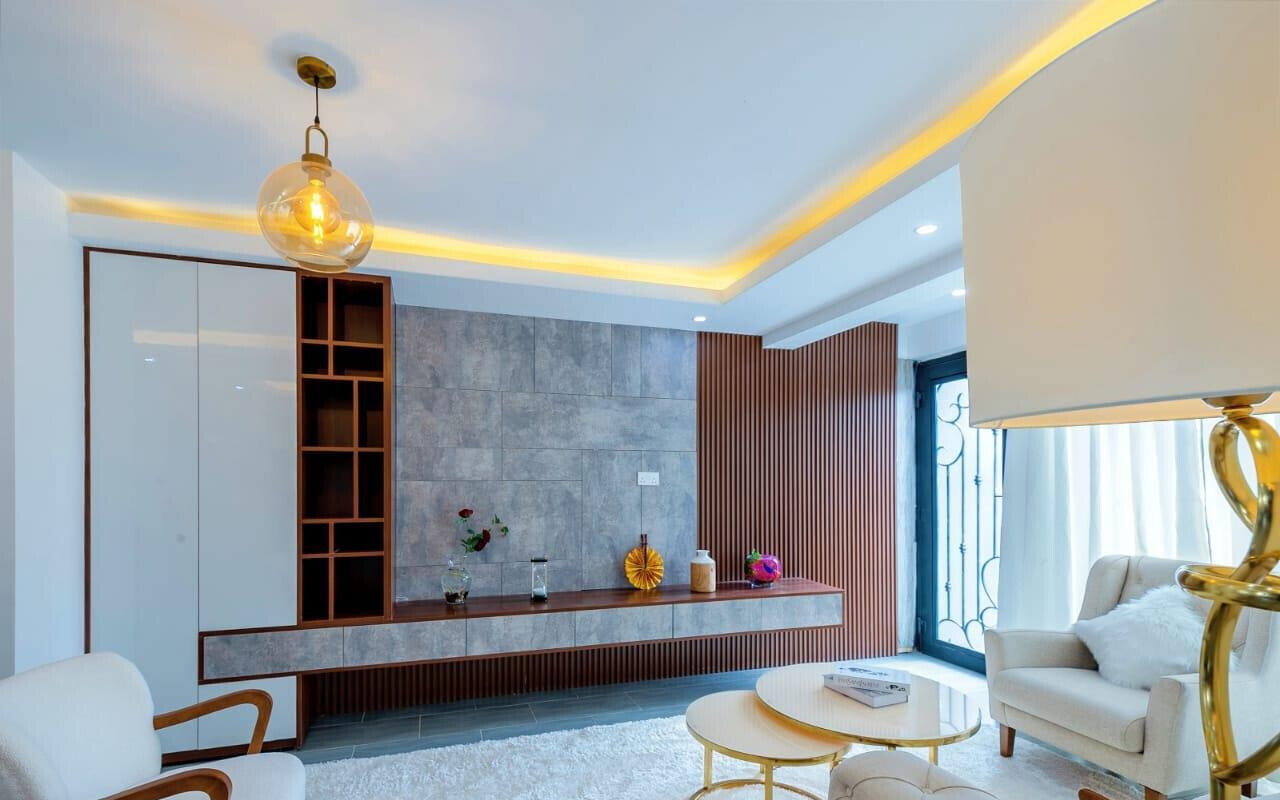 4BR Townhouse with Borehole & Gypsum Ceilings - Kitengela