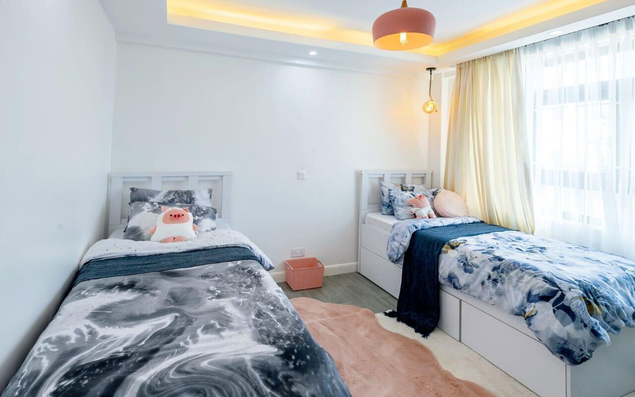 4BR Townhouse with Borehole & Gypsum Ceilings - Kitengela