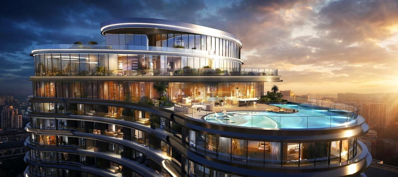 1BR+Study Off-Plan with Heated Infinity Pool - Riverside