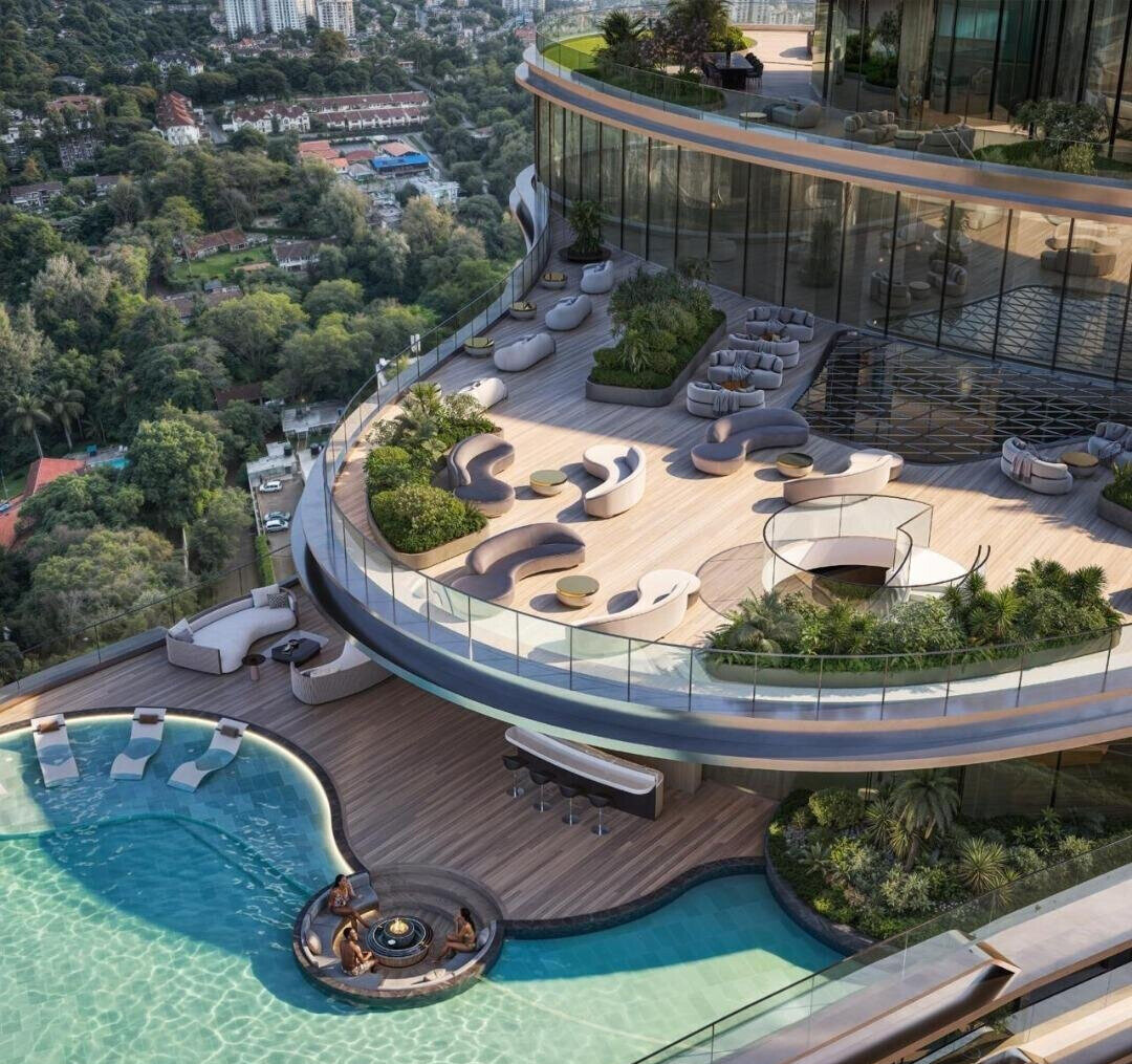 1BR+Study Off-Plan with Heated Infinity Pool - Riverside