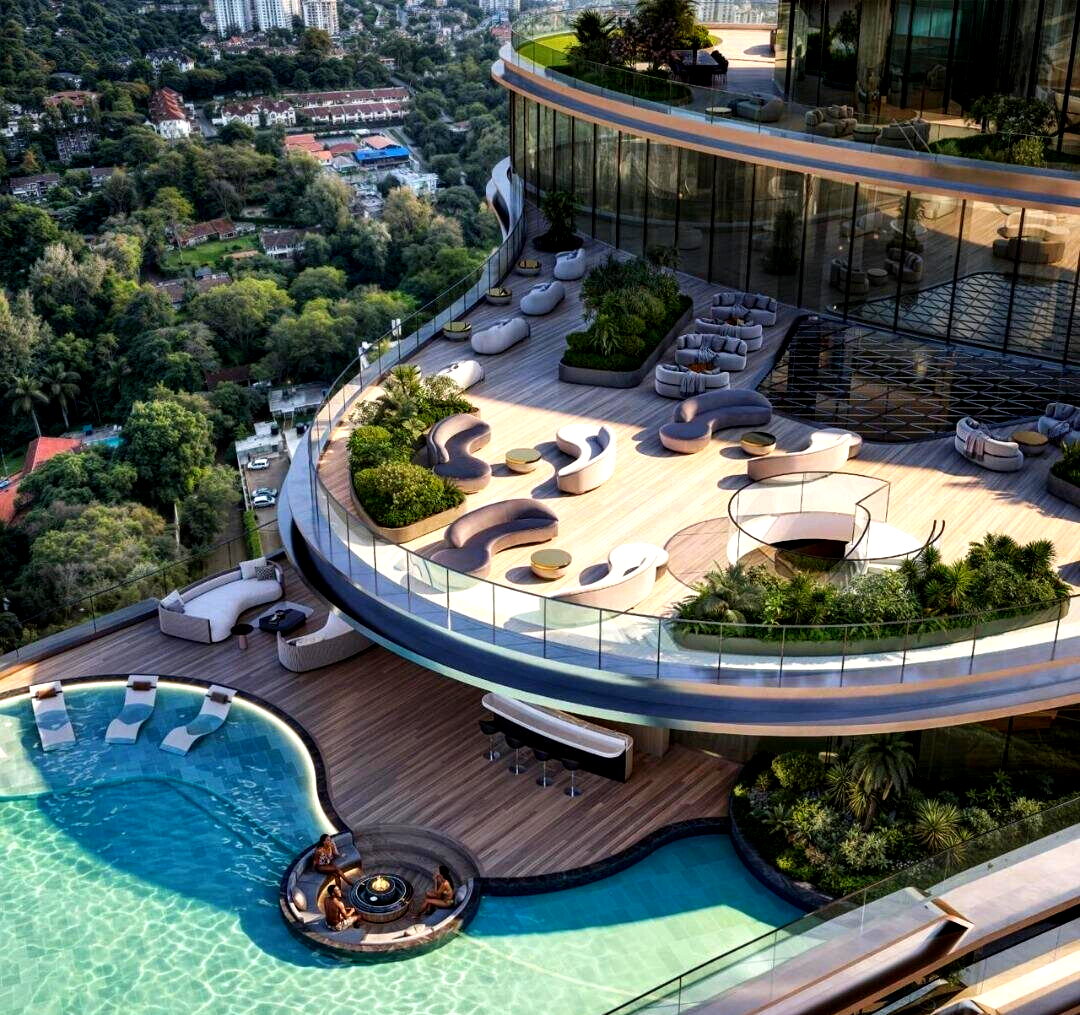 1BR+Study Off-Plan with Heated Infinity Pool - Riverside