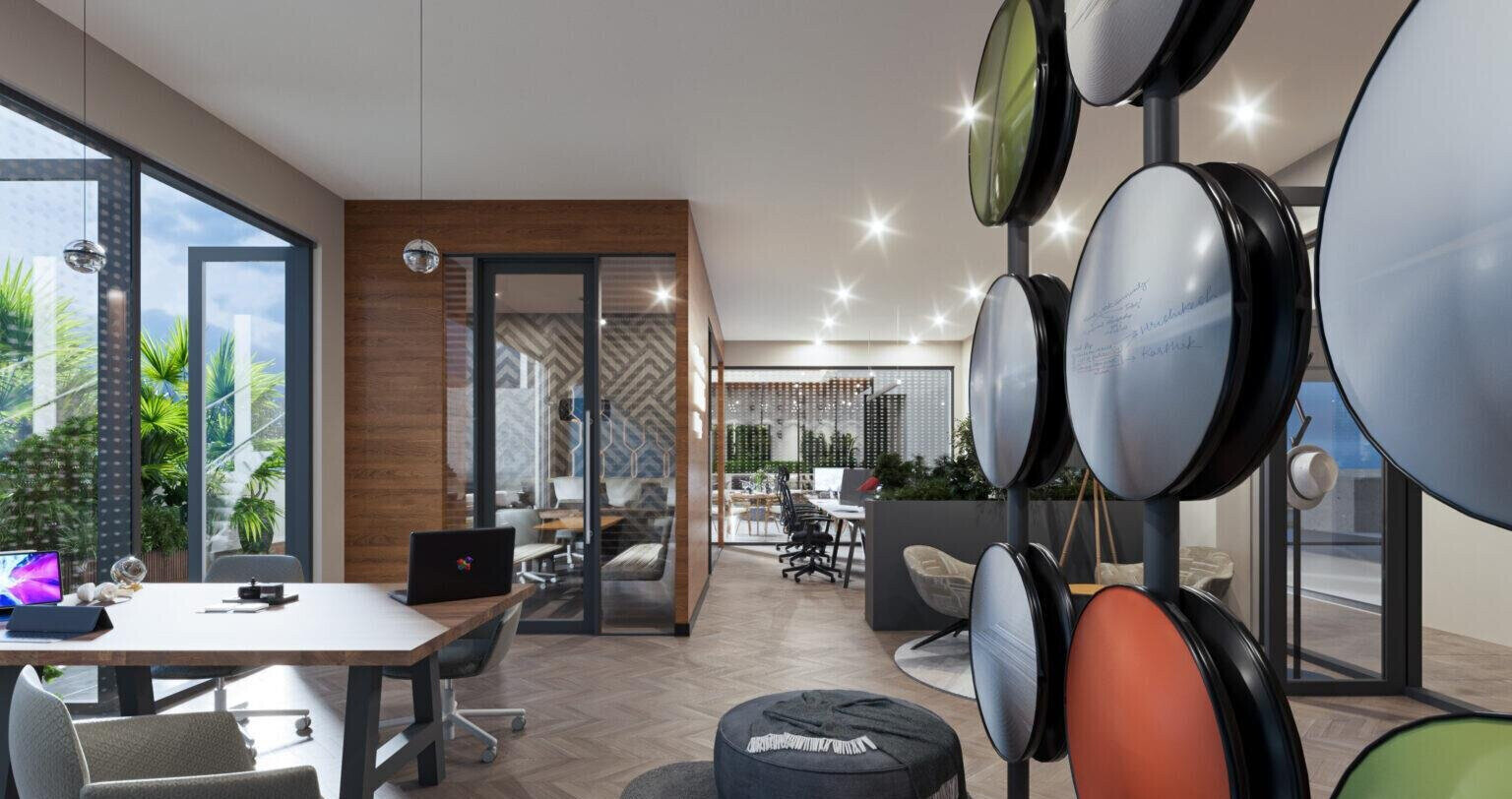 1BR with Rooftop Cinema & Yoga Deck - Westlands