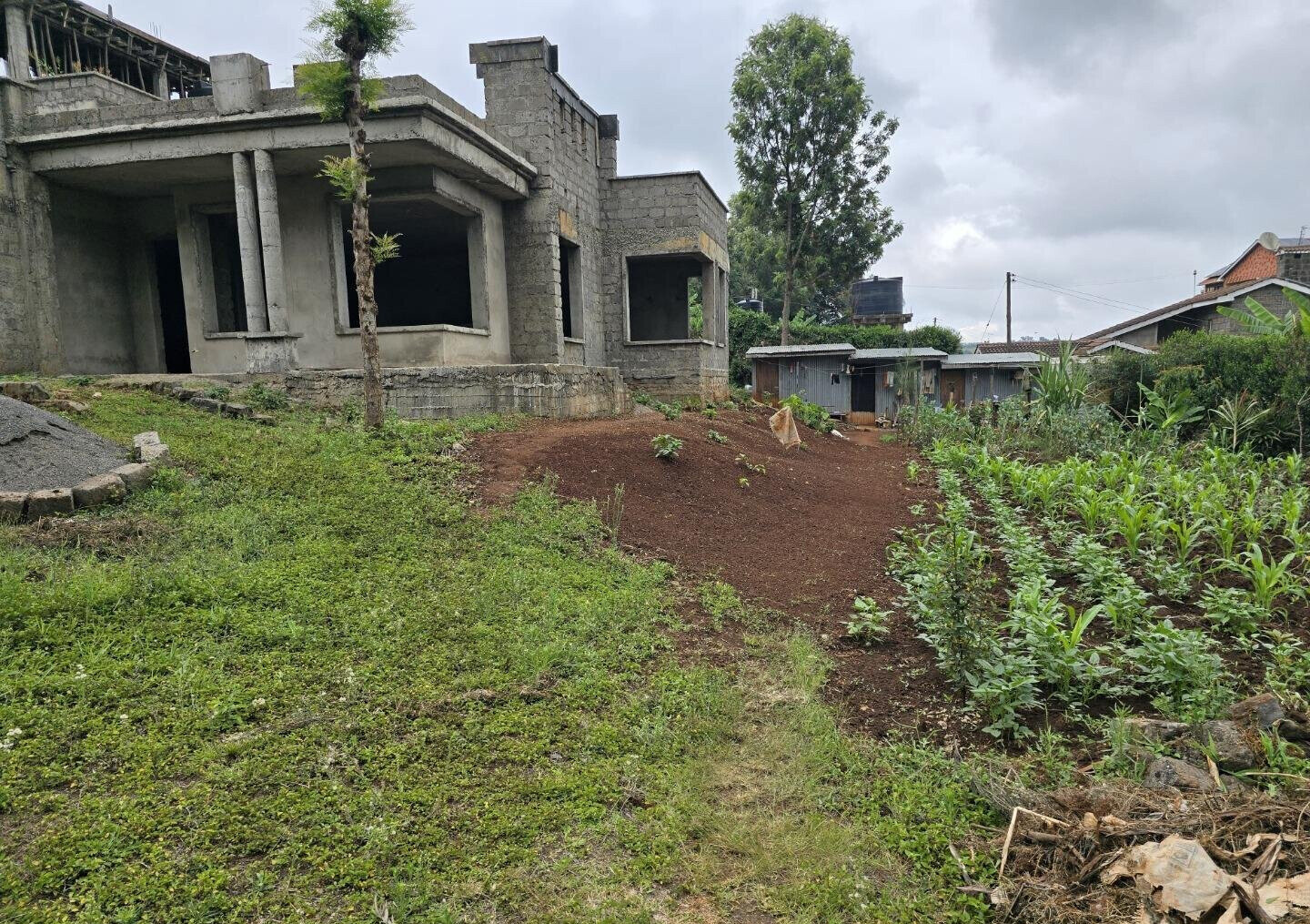 Half Acre Garden Plot with Parking - Ngong