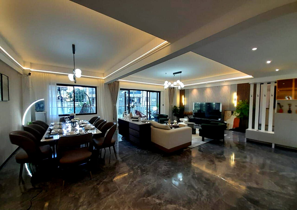 4BR with Rooftop Lounge & Arboretum Views - Kileleshwa